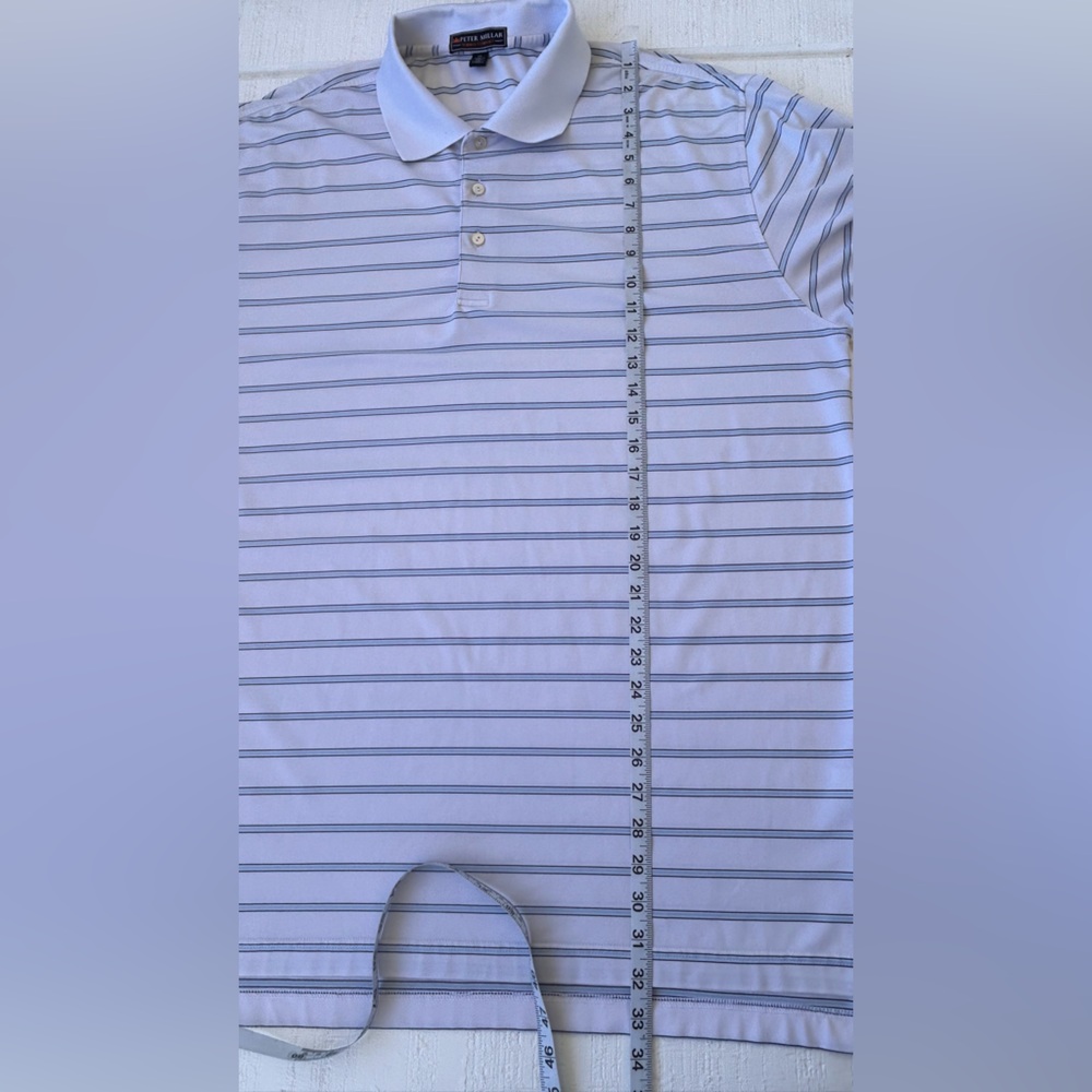 Peter Millar Men’s Summer Comfort Short Sleeve Golf Polo Size XL - Picture 8 of 8